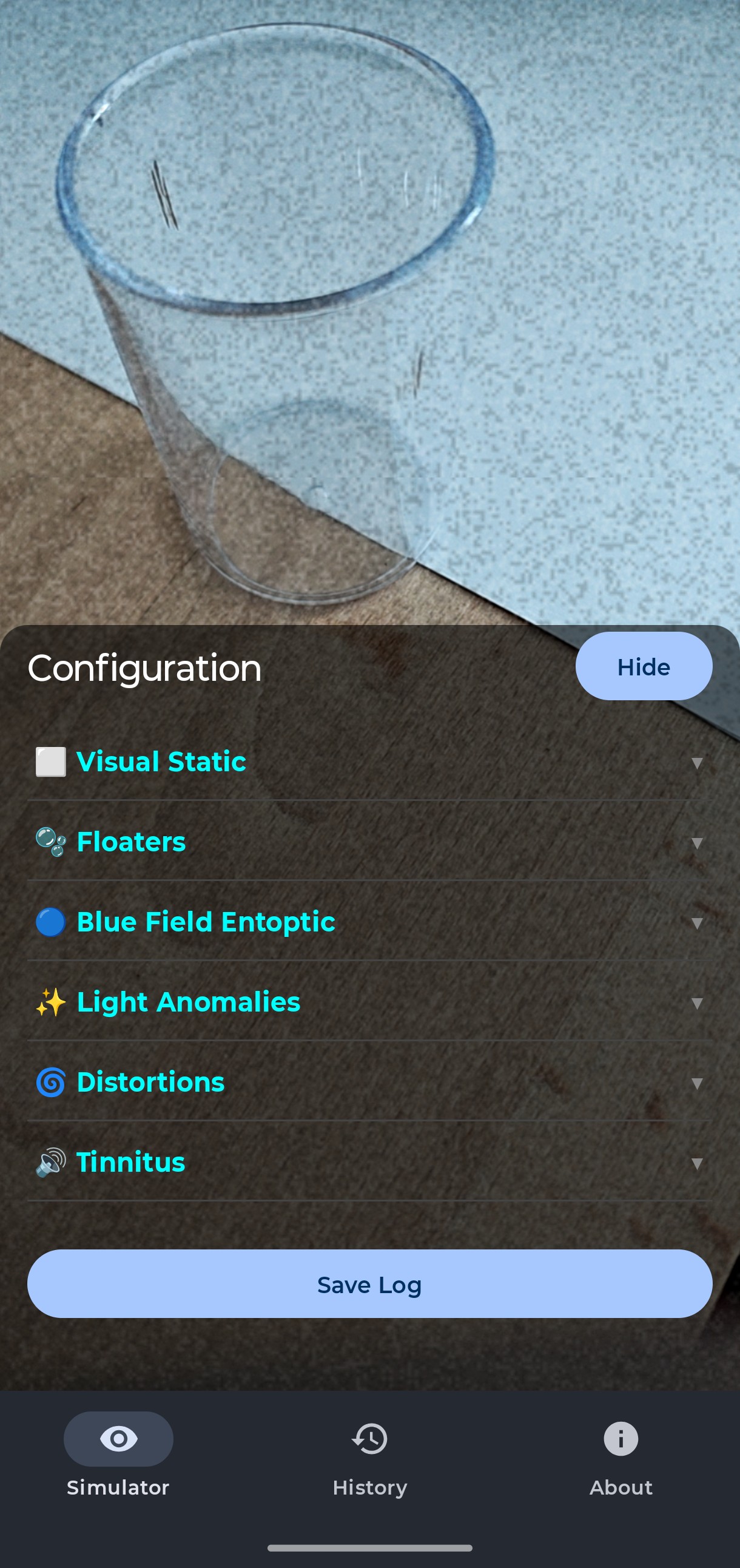 Simulator Screenshot